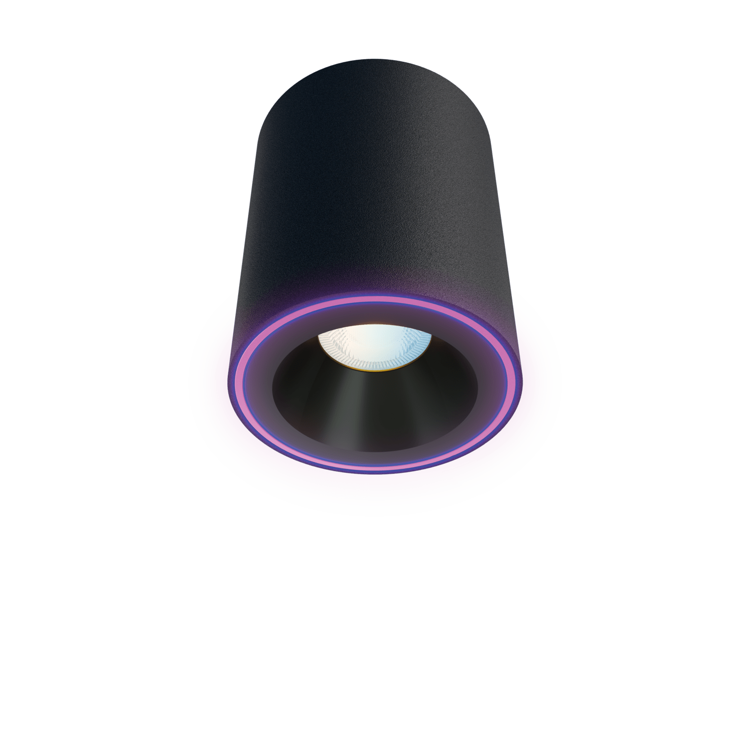 calex-smart-spot-halo-plafonnier-rgb-cct-noir-connect image 2