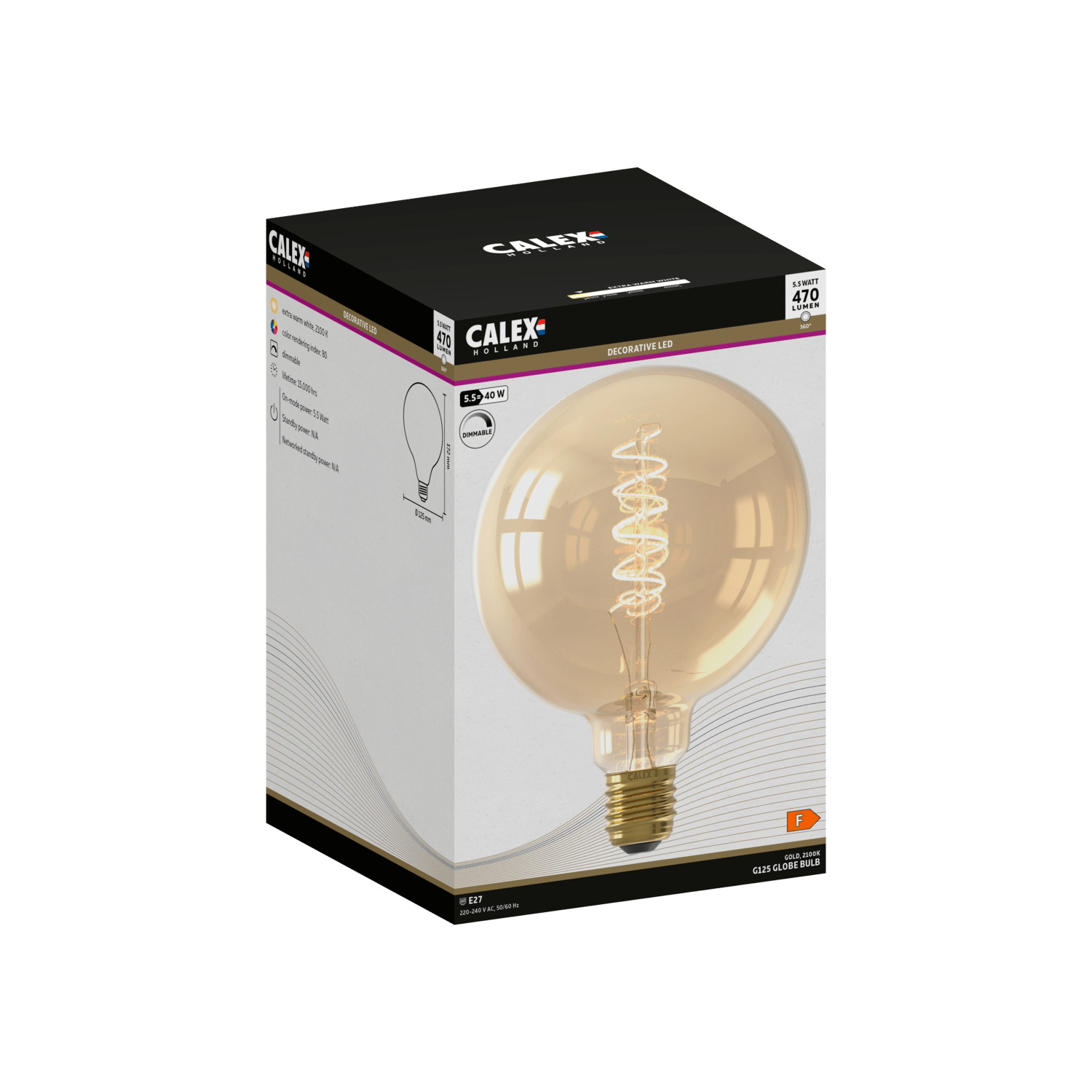 calex-flex-filament-ampoule-led-g125-e27-or image 3