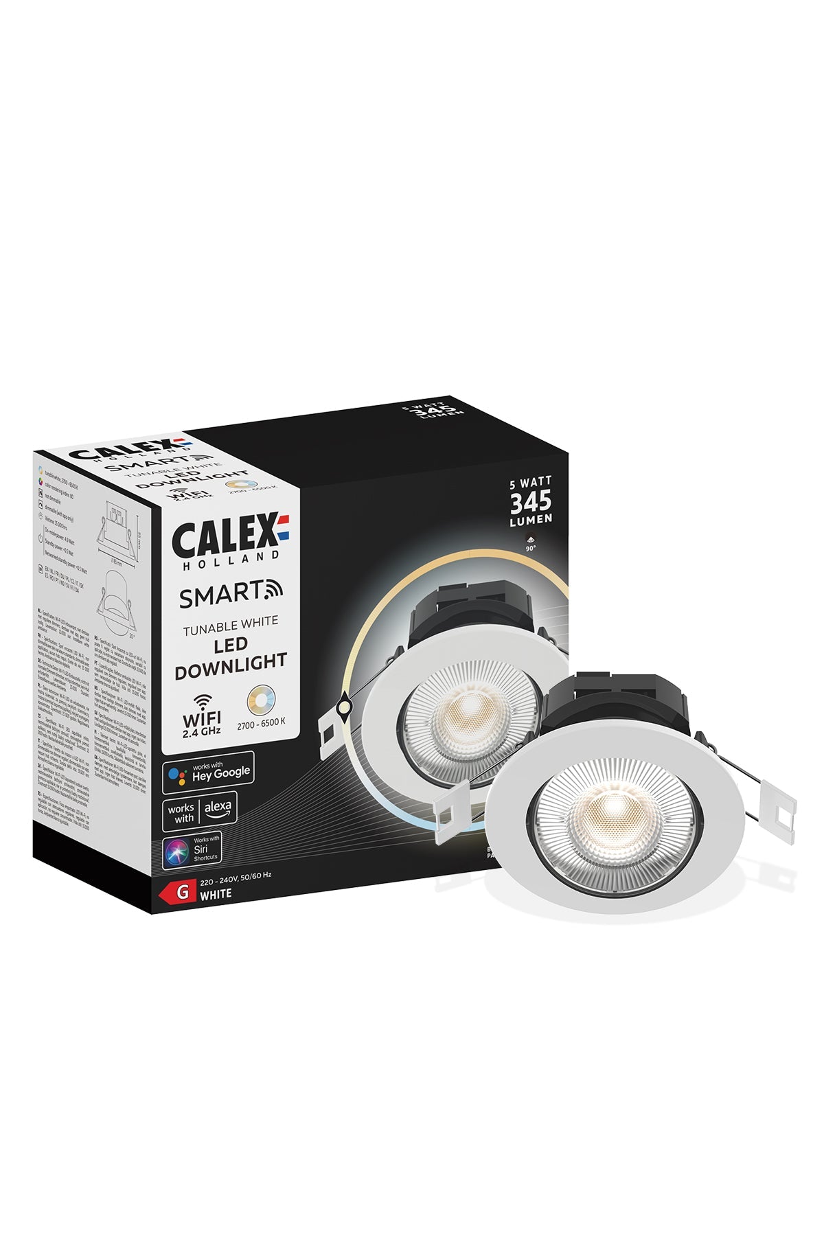 calex-spot-encastr-intelligent-cct-blanc image 2