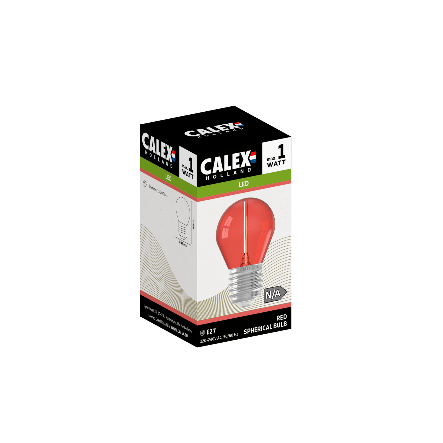 calex-ampoule-de-f-te-e27-g45-rouge image 3