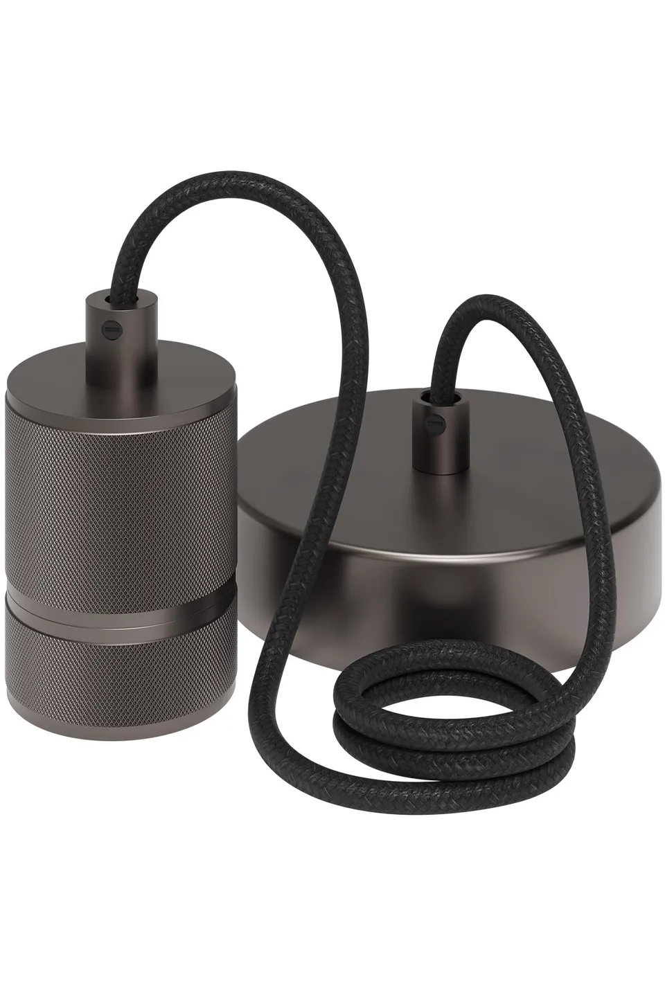 calex-suspension-r-tro-e27-gris-sans-ampoule image 1