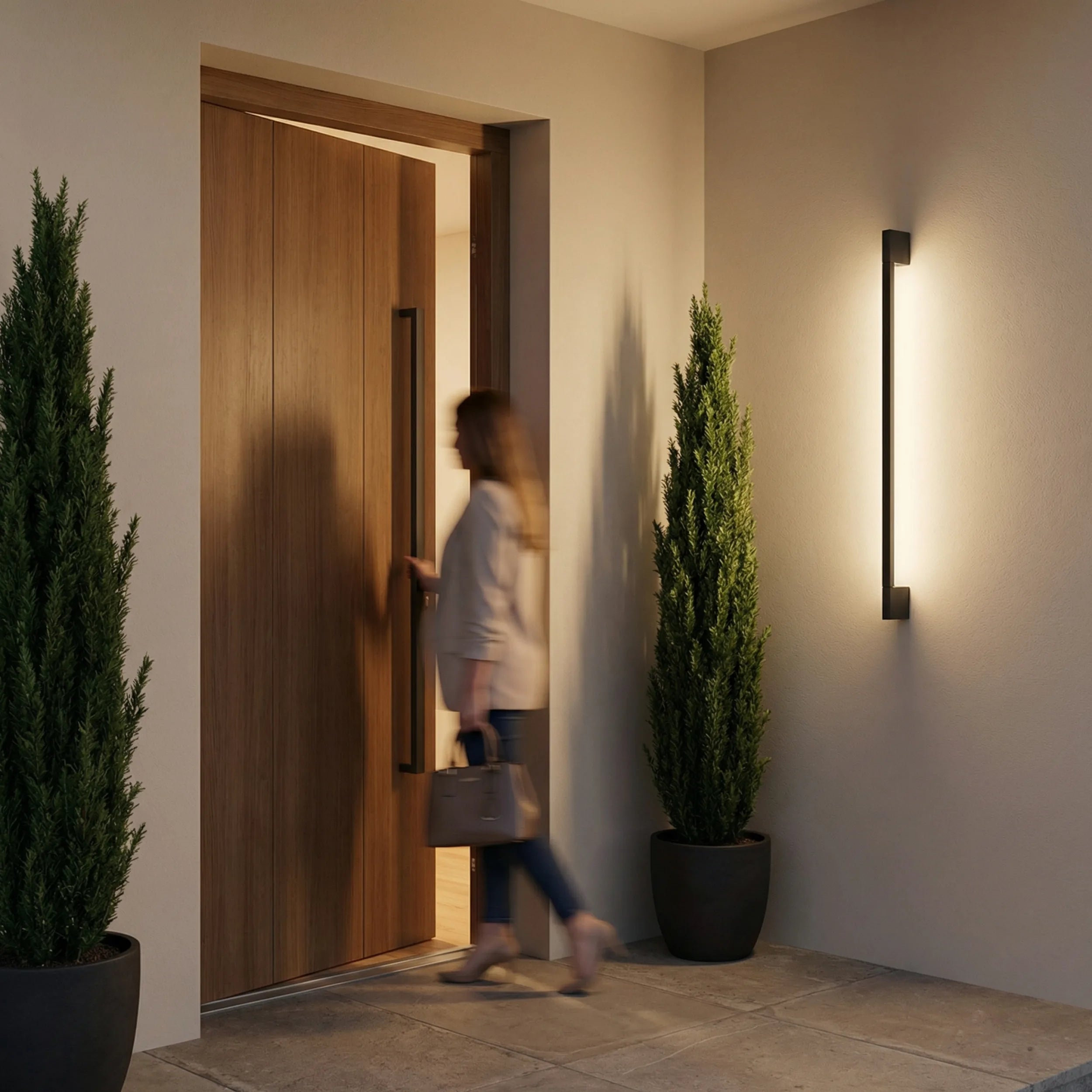 calex-novara-applique-murale-led-int-gr-90-cm-noire image 3