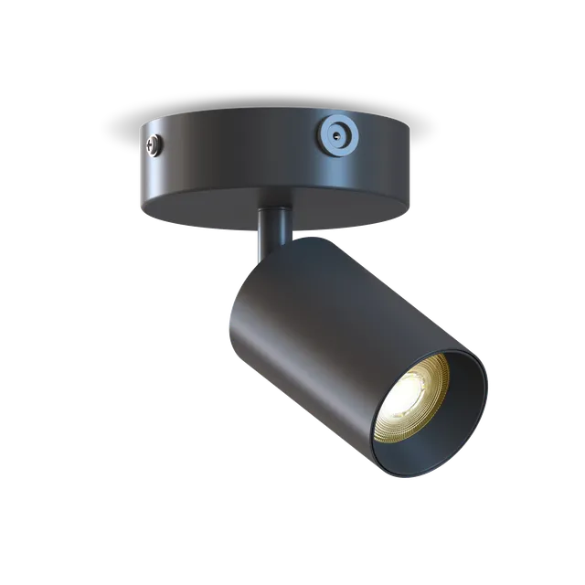 calex-spot-plafonnier-rond-1x-gu10-noir-et-or image 1