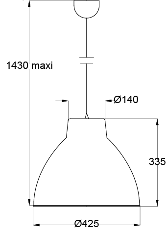 aluminor-s-2089-suspension-industrielle-aluminium-bross-42-5-cm image 5