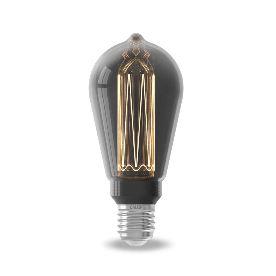 calex-ampoule-led-crown-st64-e27-titane-dimmable image 1