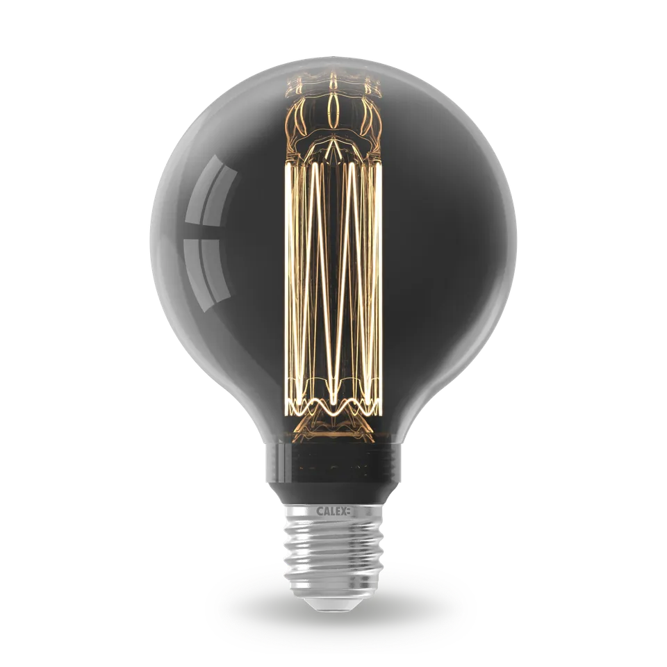 calex-ampoule-led-crown-e27-g95-titane-dimmable image 1