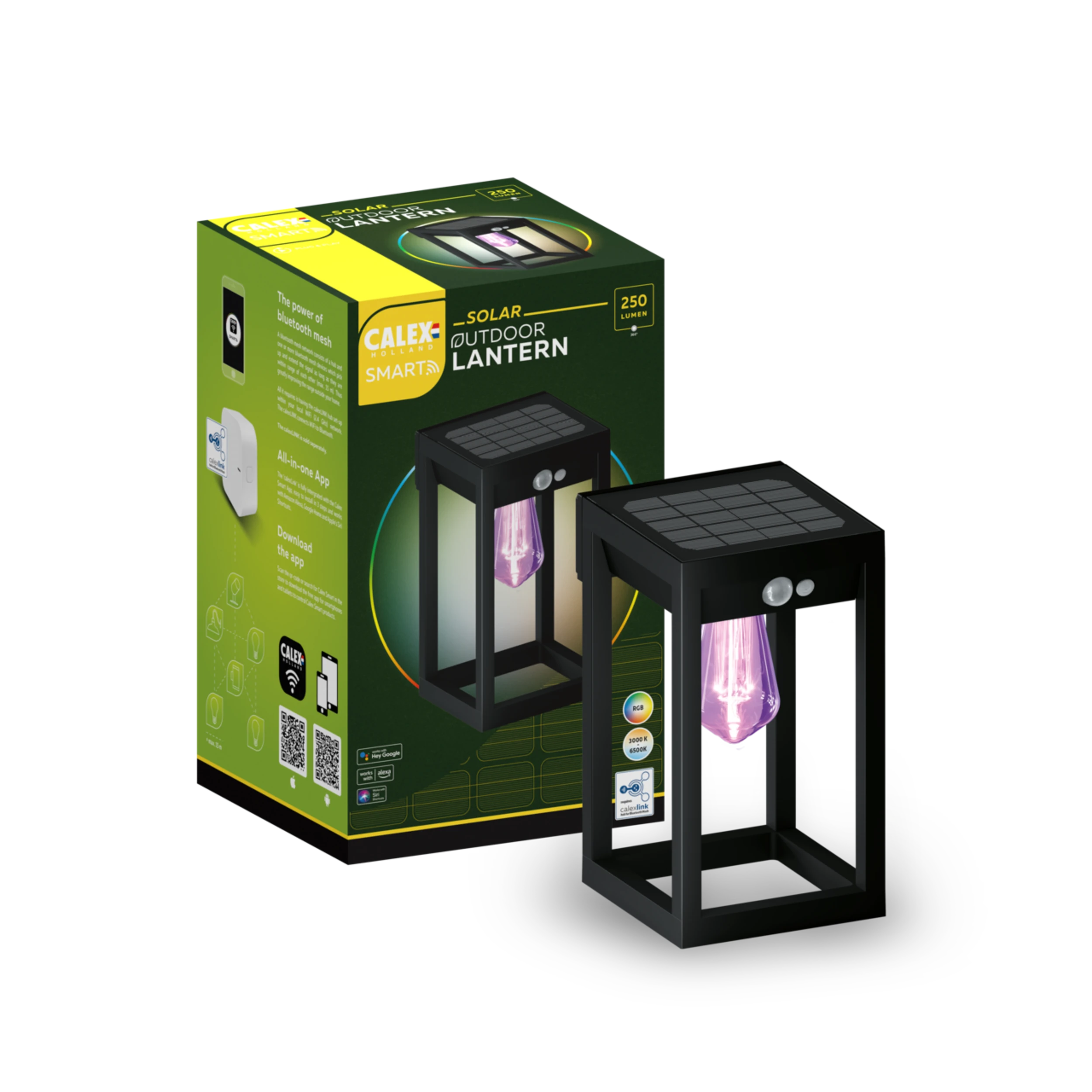 calex-smart-lanterne-solaire-ext-rieur-rgb-cct-noir image 1