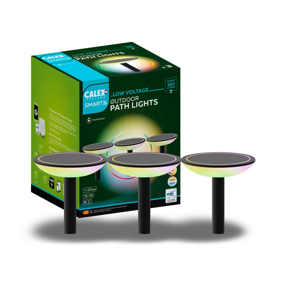 calex-smart-balises-de-chemin-24v-lot-de-3-rgb-cct image 1