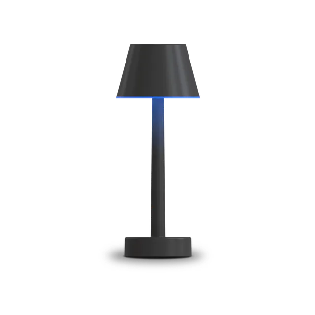 calex-lucca-lampe-de-table-ext-rieure-rechargeable-noir image 1