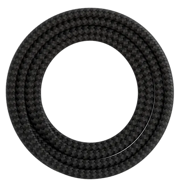 calex-creations-c-ble-textile-1-5-m-noir-gris-pour-suspension image 1