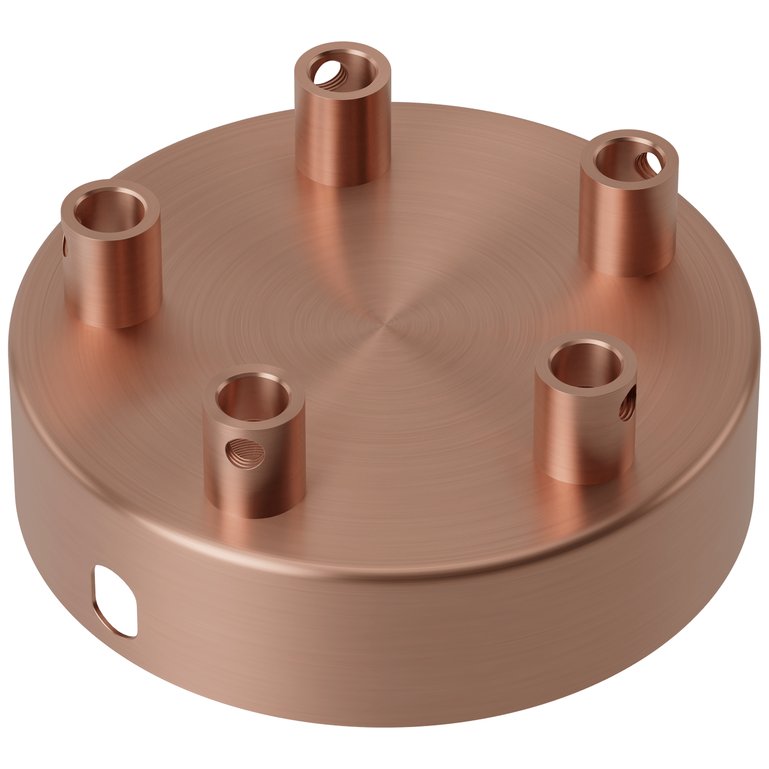calex-creations-rosace-de-plafond-cuivre-5-trous image 1