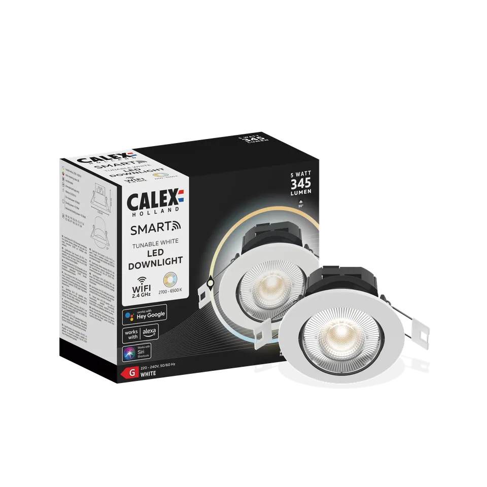 calex-smart-spot-encastr-cct-blanc-wi-fi-sans-hub image 1