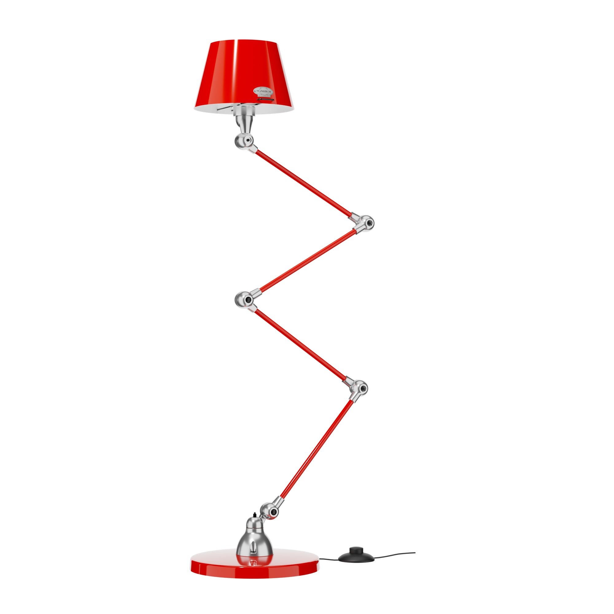 jield-aicler-aid433-luminaire-4-bras-rouge image 2