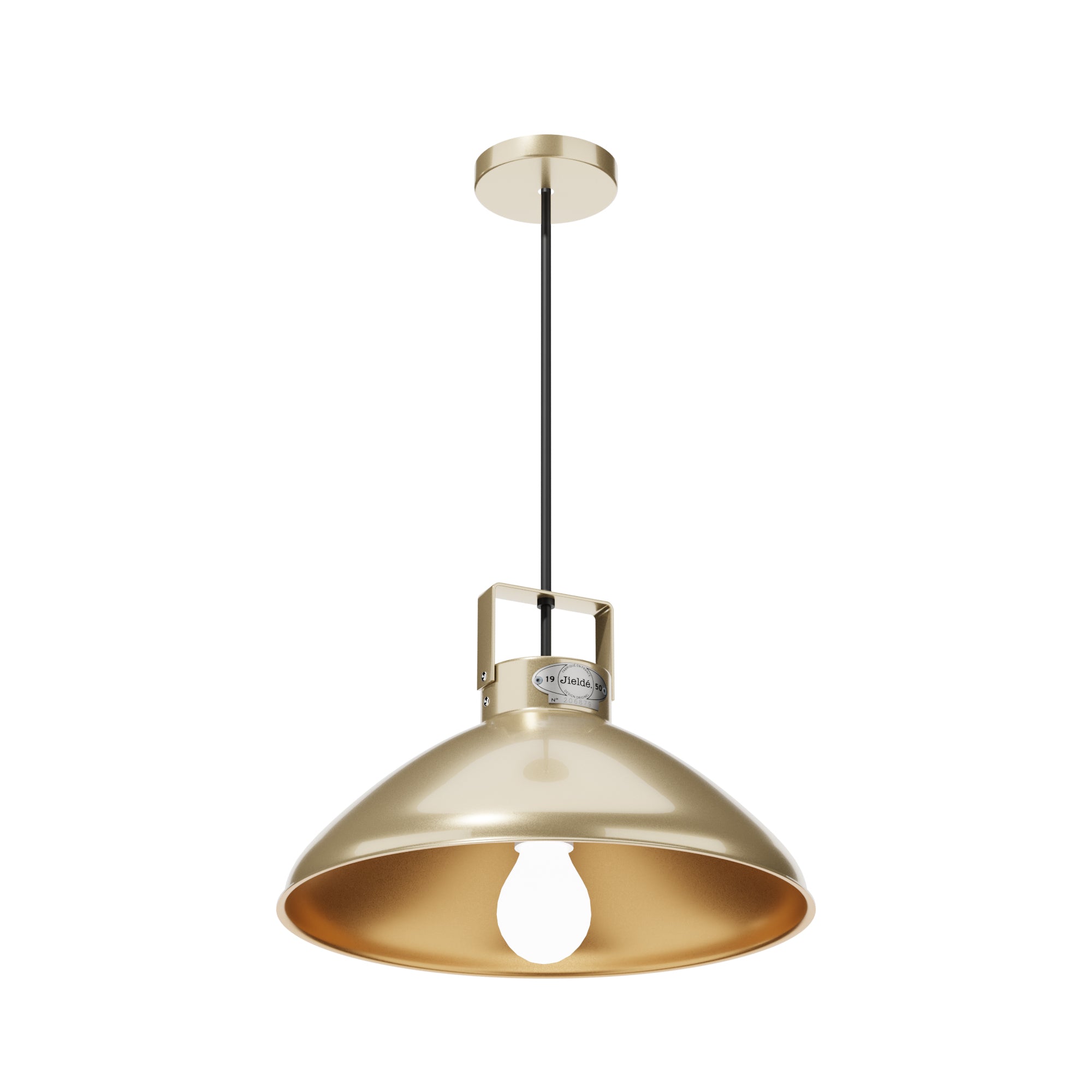 jield-beaumont-b240-suspension-taille-m-beige-nacre image 2