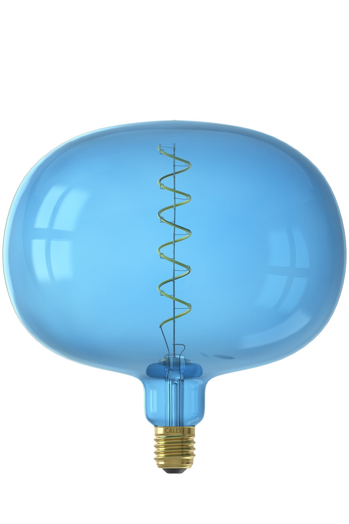 calex-crown-ampoule-led-e27-filament-cobble-bleu-saphir-blanc-chaud-4w image 1
