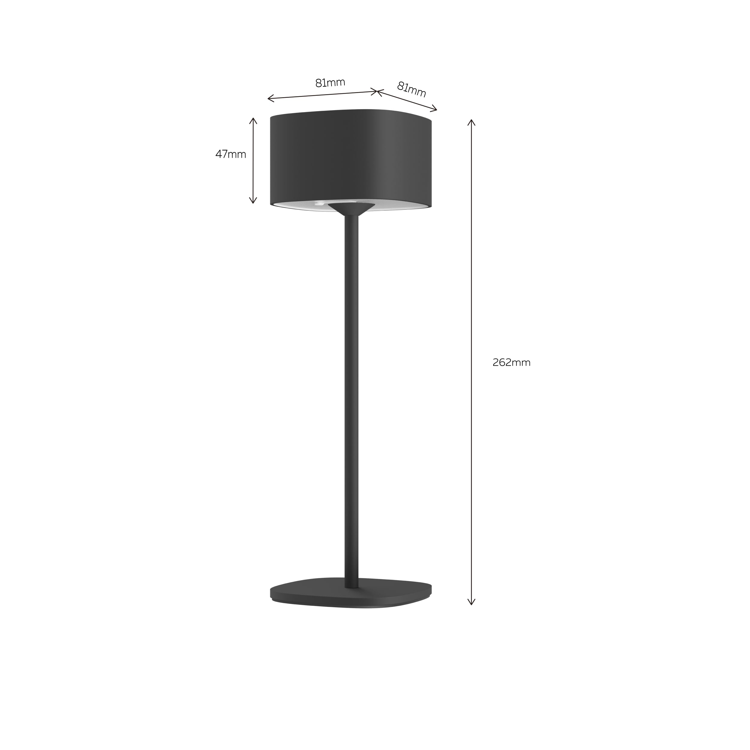 calex-lampe-de-table-serino-sans-fil-led-noire image 6