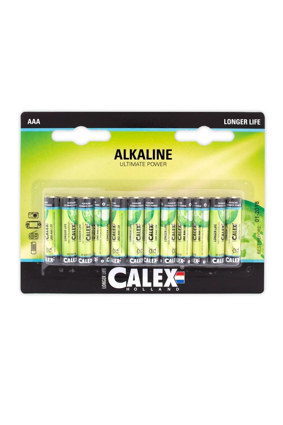 calex-alkaline-penlite-lr03-aaa-lot-de-12 image 1
