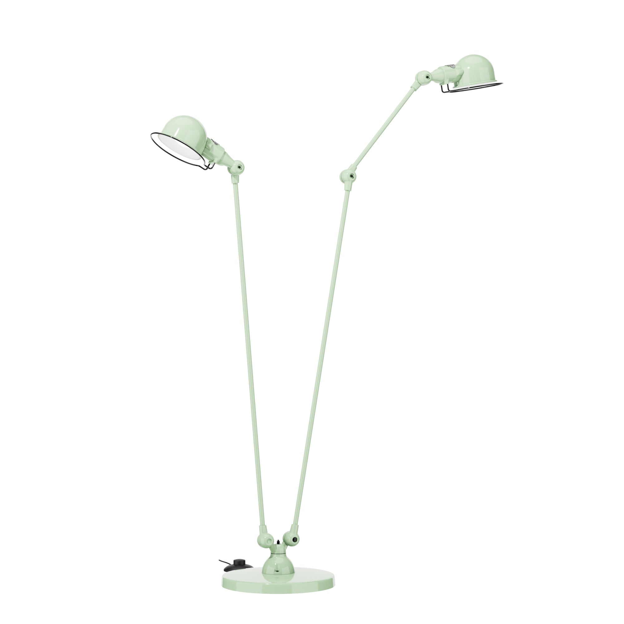 jield-signal-si8380-lampadaire-2-bras-vert-d-eau image 1