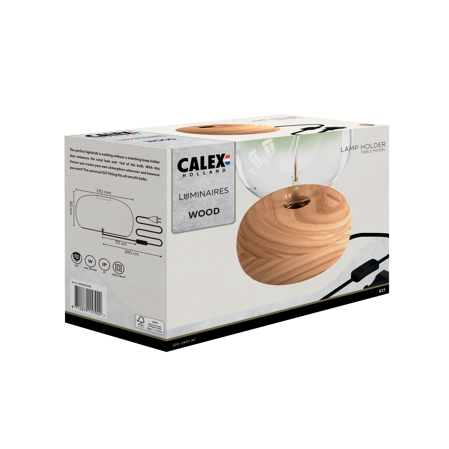 calex-lampe-de-table-ronde-e27-bois-fsc-85-mm image 4