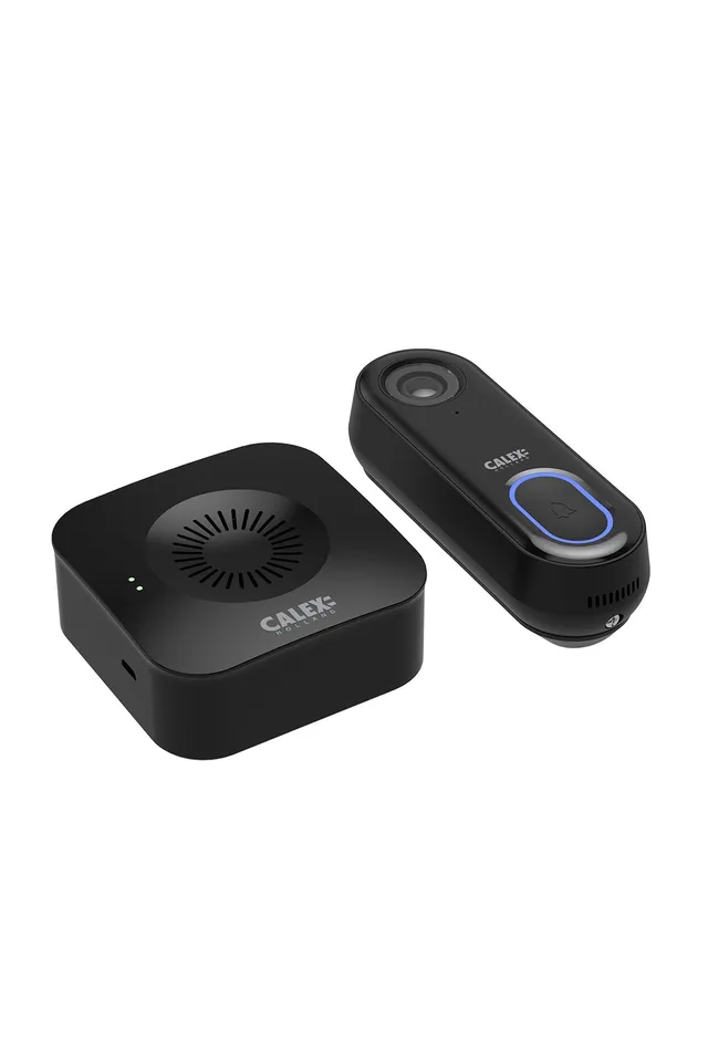 calex-smart-sonnette-vid-o-full-hd-noire-avec-carillon image 1