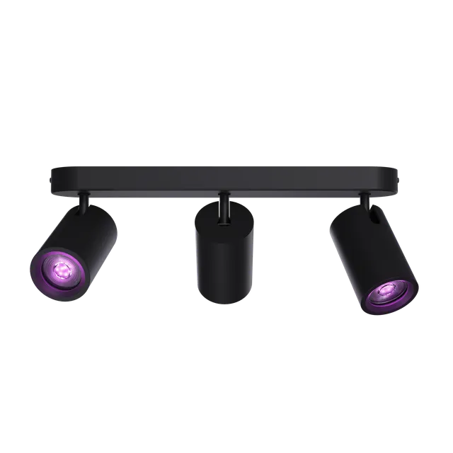 calex-smart-plafonnier-spot-3-lumi-res-noir-2 image 1