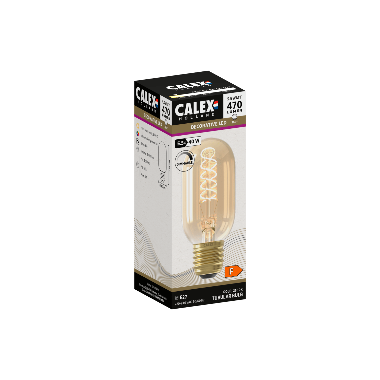 calex-flex-lampe-led-filament-e27-t45-or image 3