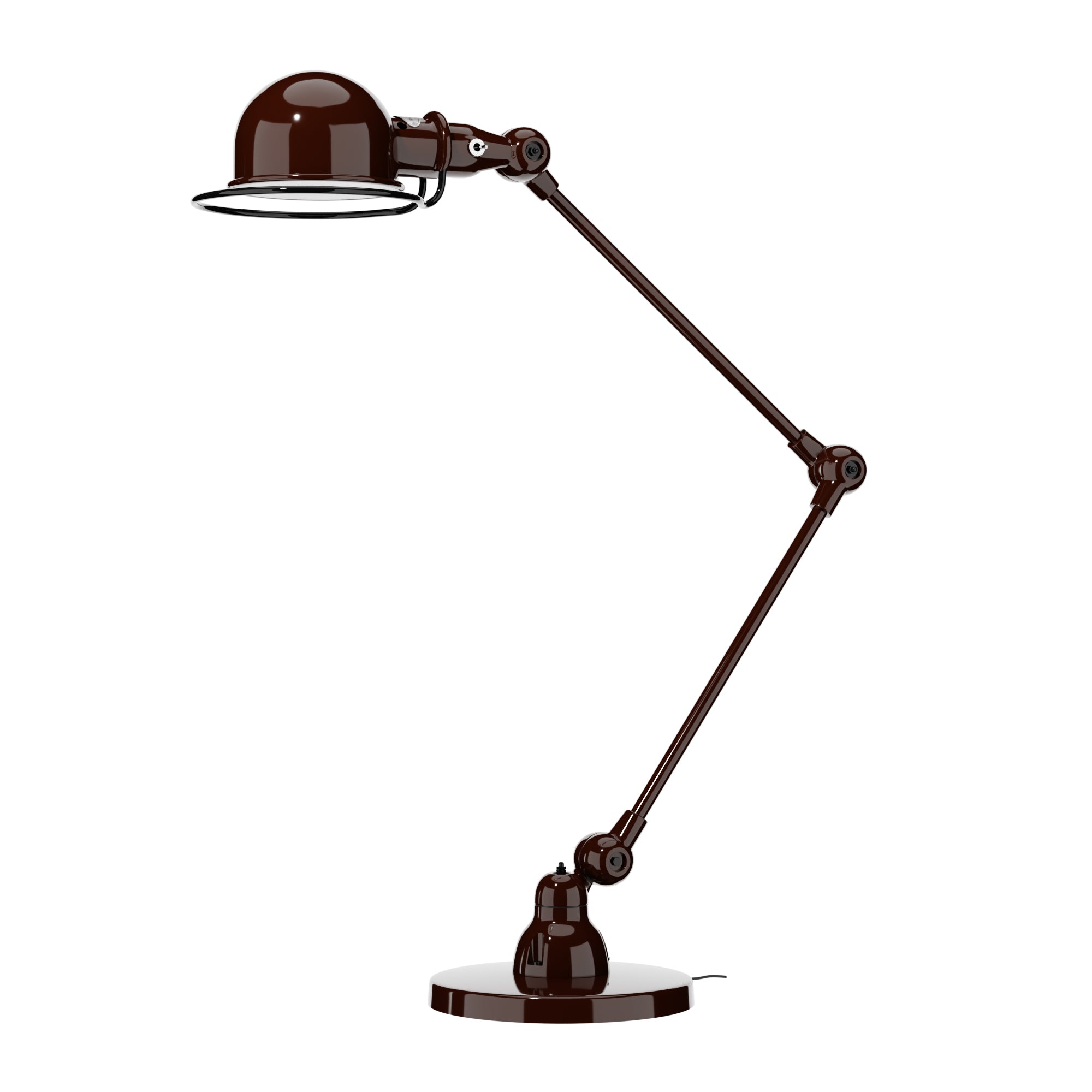 jield-loft-d6440-lampe-de-bureau-chocolat-2-bras-articul-s image 1