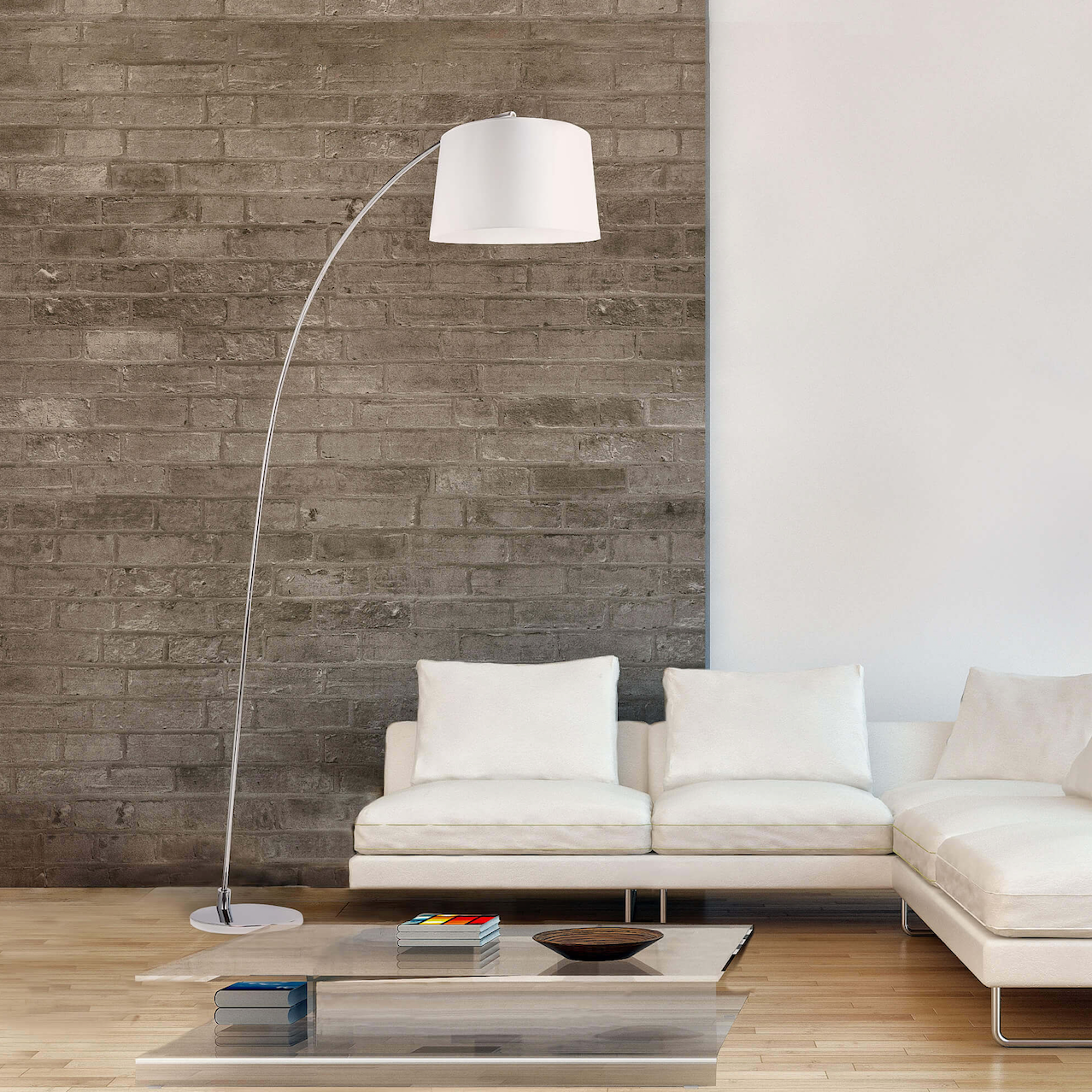 aluminor-arc-ls-lampadaire-arche-abat-jour-grand-d-port image 2