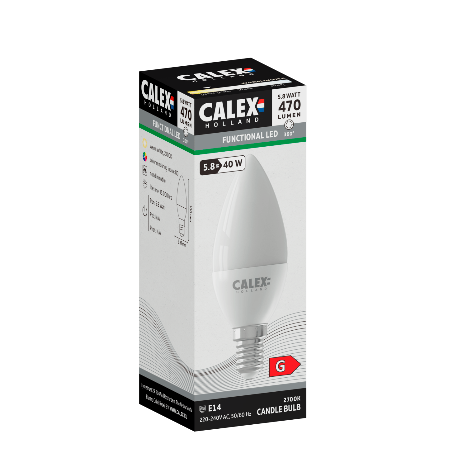 calex-ampoule-led-bougie-e14-b37-blanc-5-8w image 2