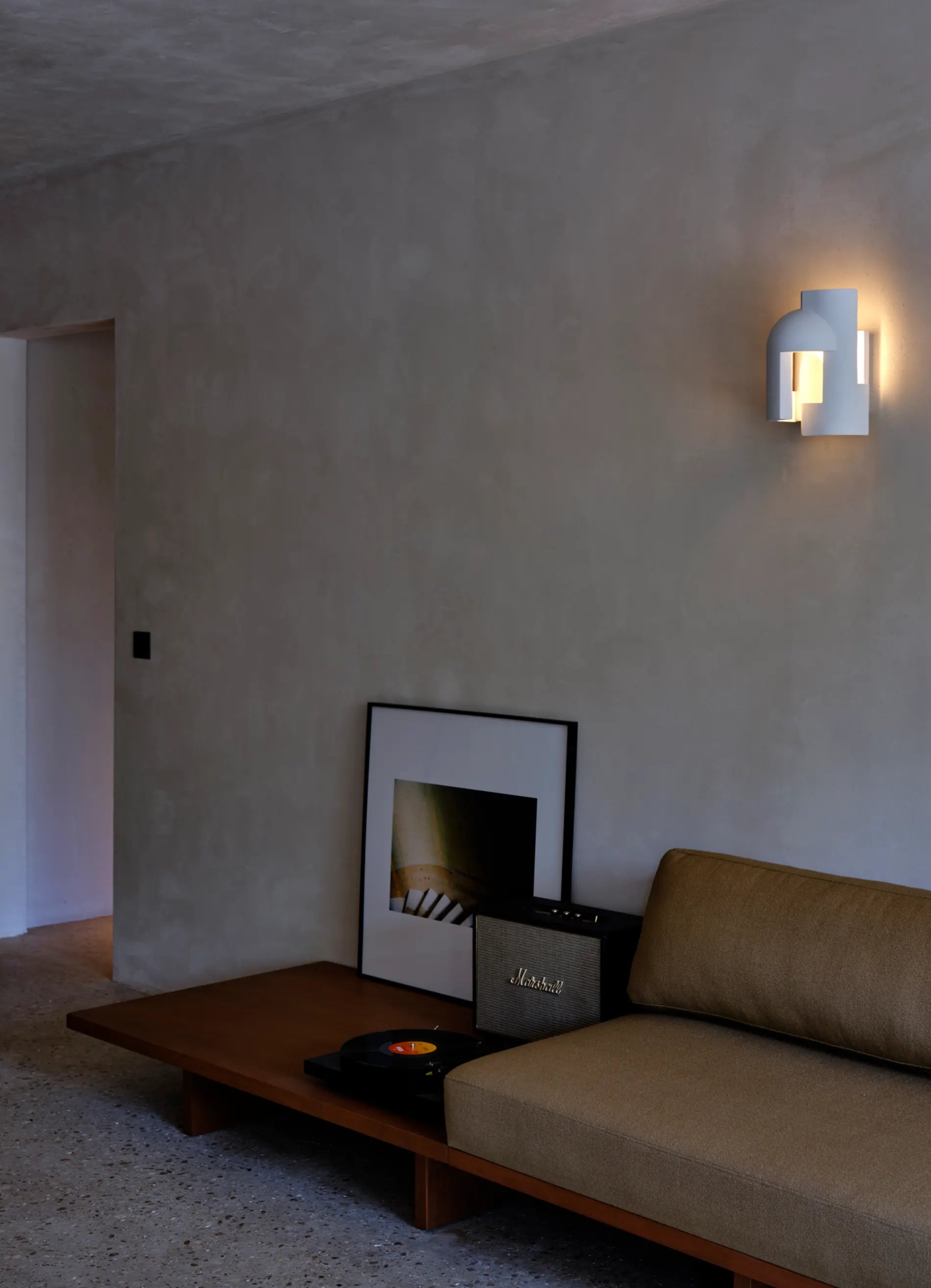 dcw-ditions-soul-1-applique-murale-pl-tre-blanc-led image 1