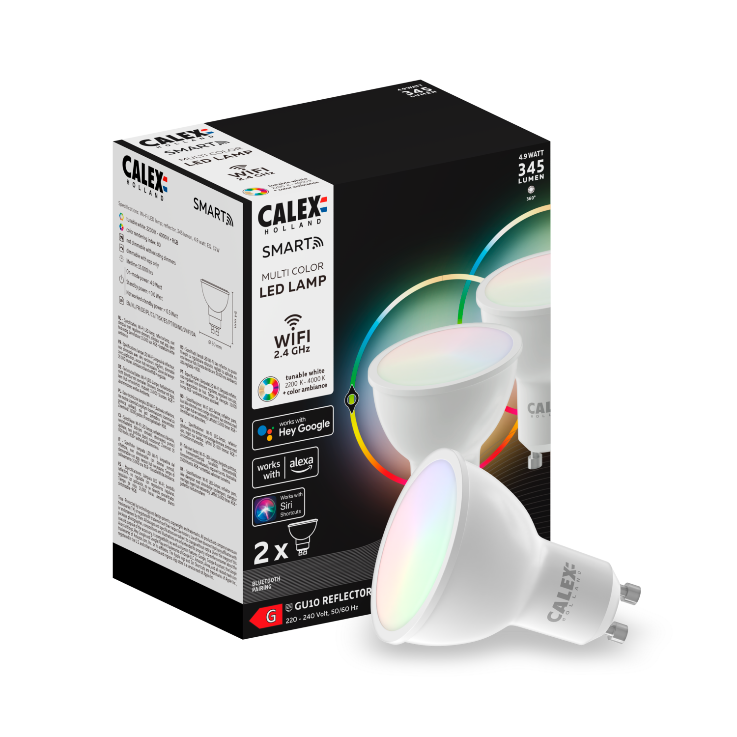 calex-smart-ampoule-led-gu10-rgb-blanc-chaud-4-9w-dimmable image 3