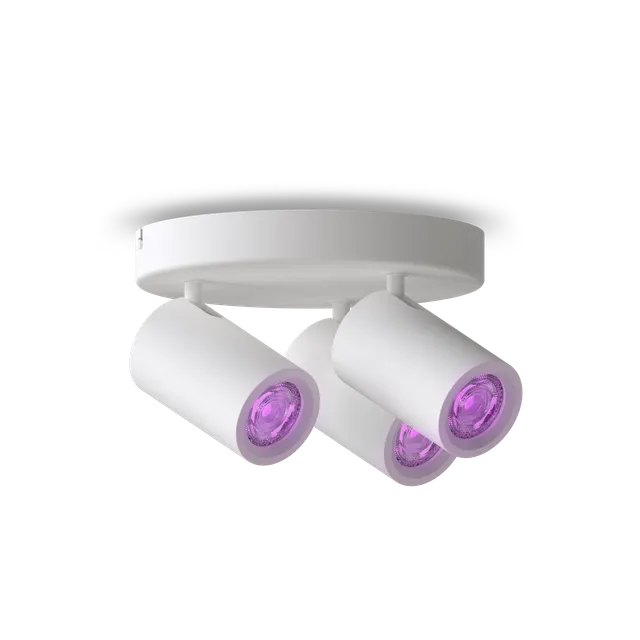 calex-smart-plafonnier-spot-3-lumi-res-blanc-connect-rgb-cct image 1