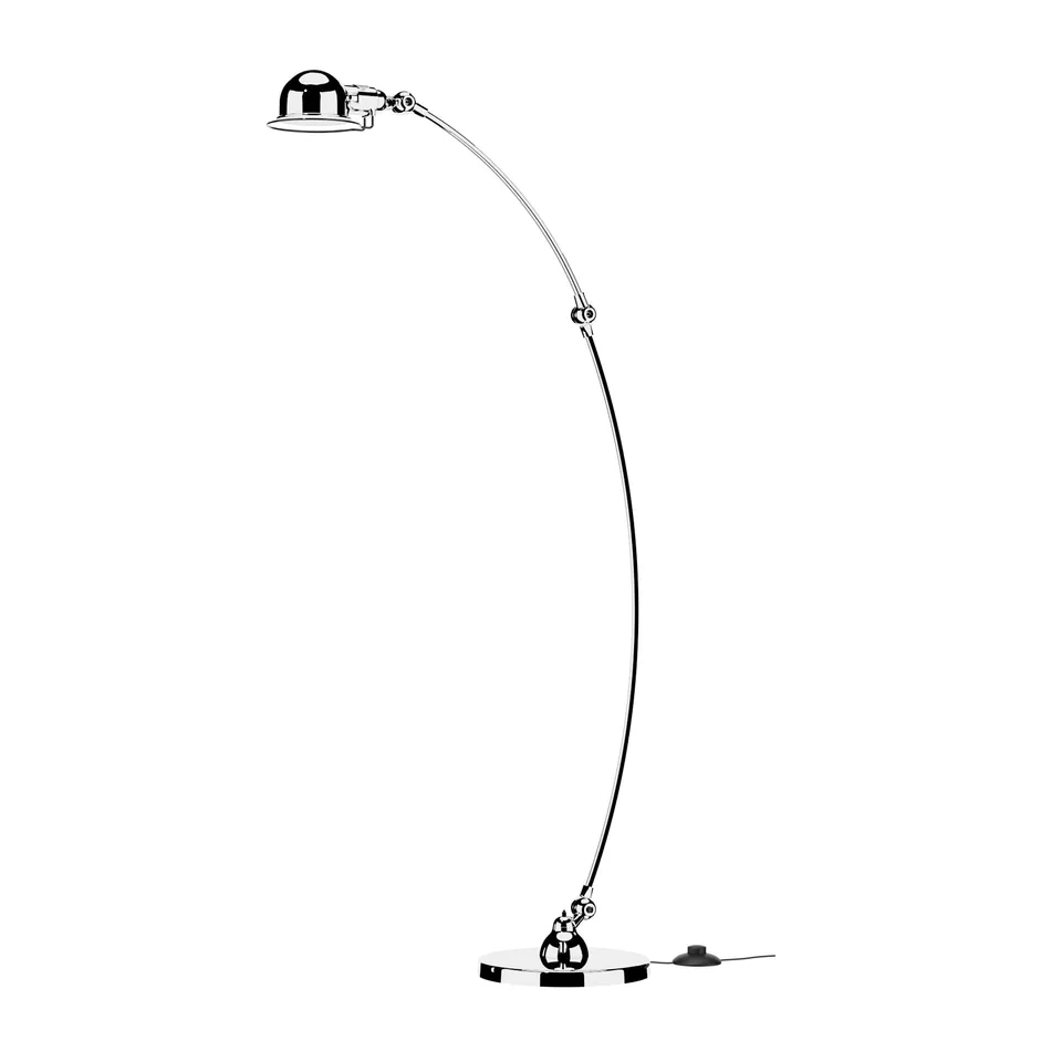 jield-signal-sic843-chrome-lampadaire-bras-courbes-articul-s image 1