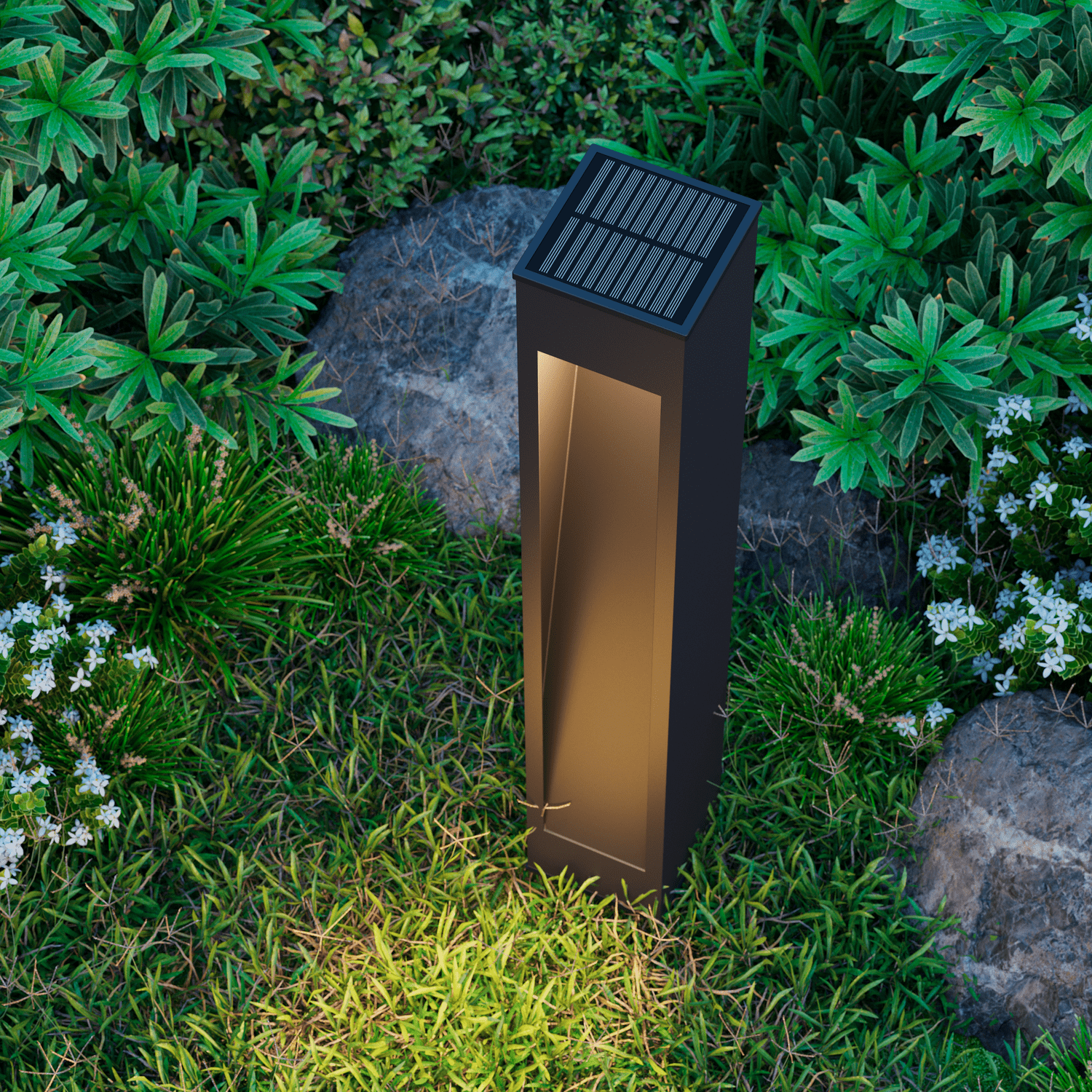 calex-borne-solaire-ivrea-noir-56-cm image 4