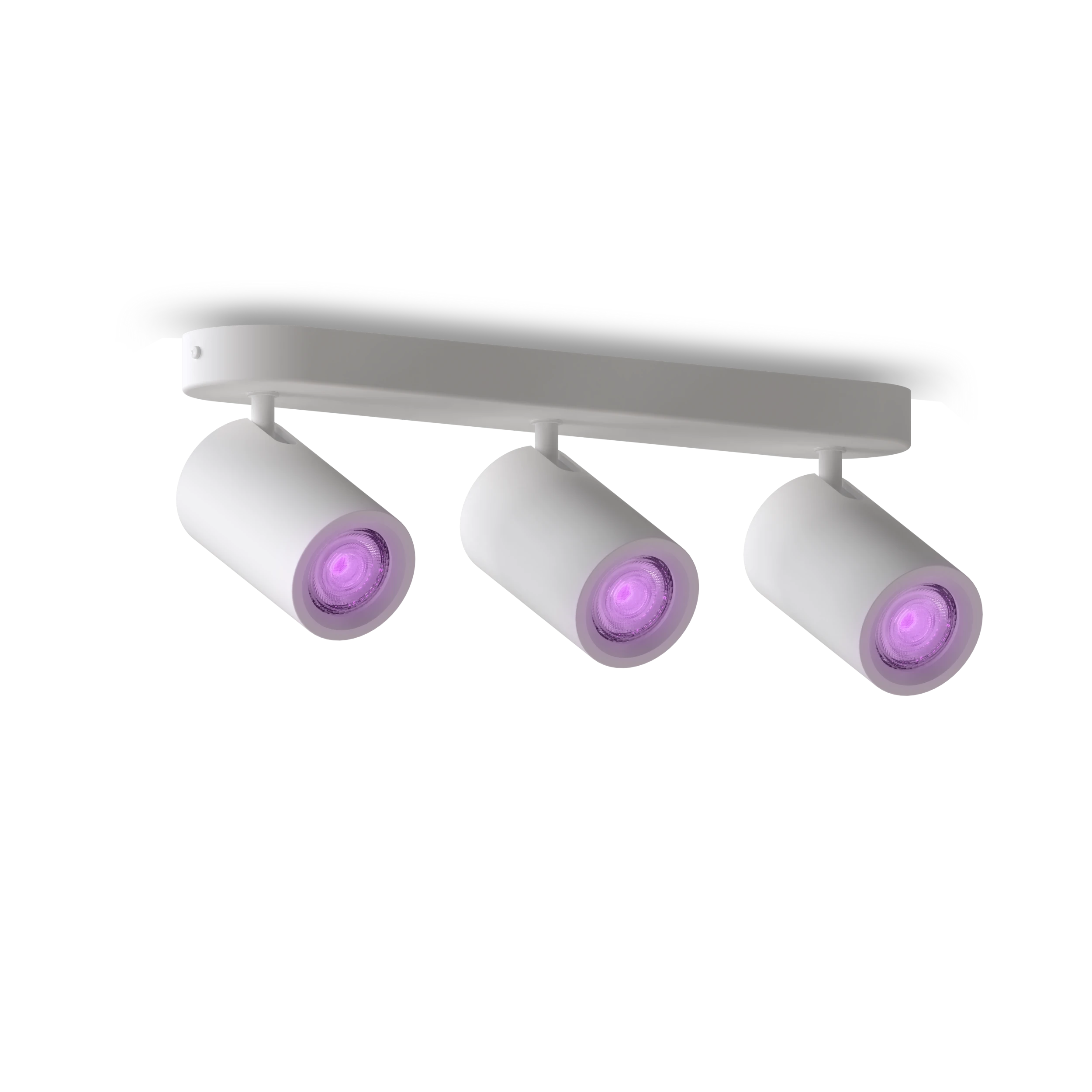 calex-smart-spot-plafonnier-ovale-3-lumi-res-blanc-rgb-cct image 1