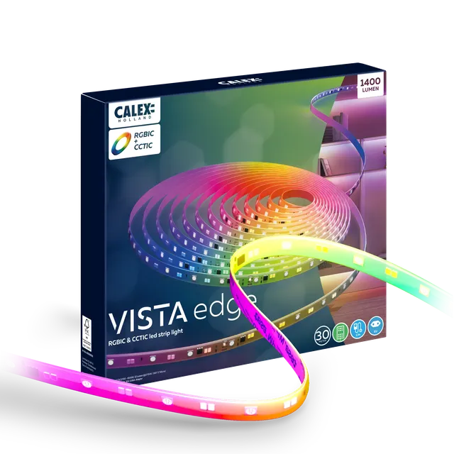 calex-bande-led-vista-30m-rgbcctic-avec-t-l-commande image 1