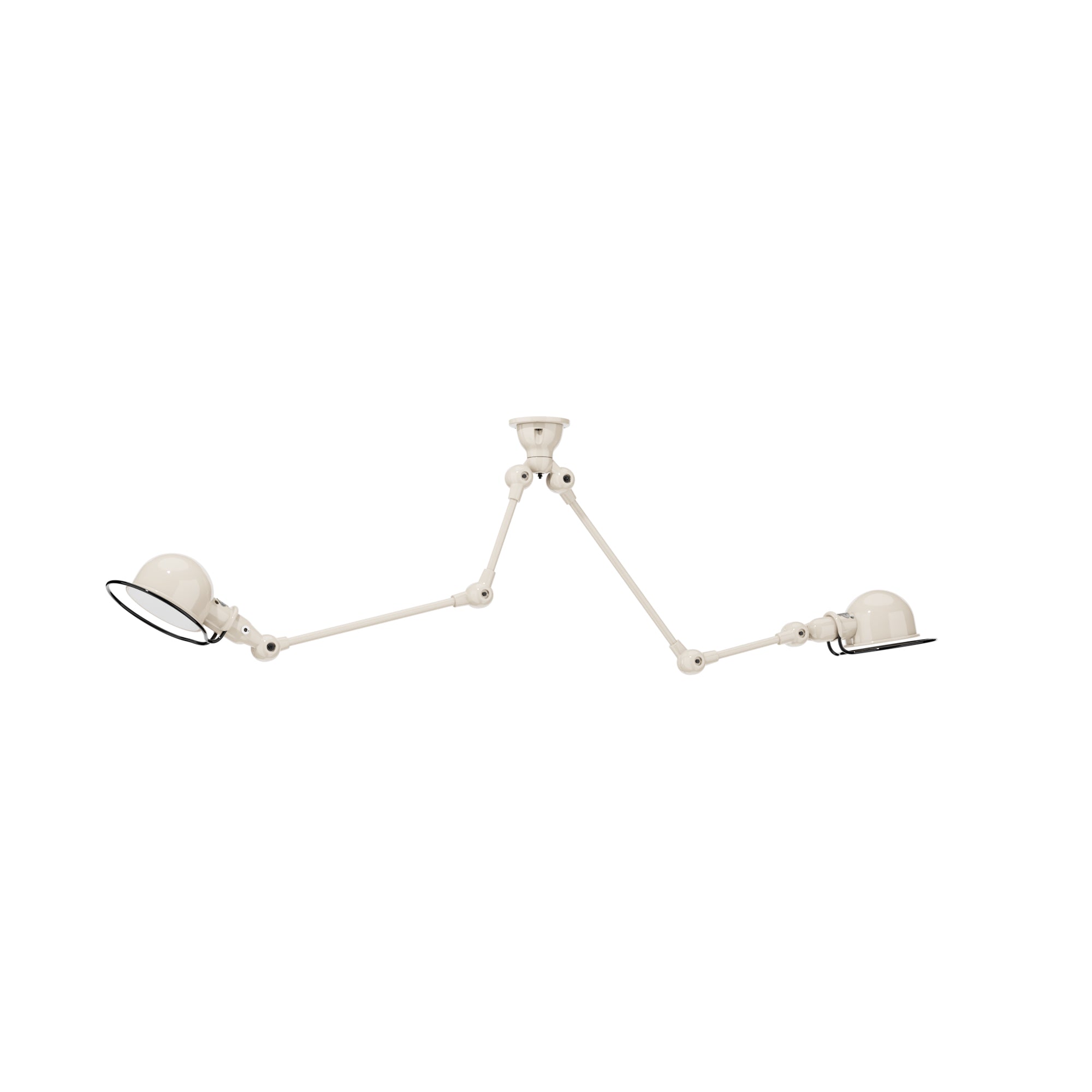 jield-loft-sky4224-ivoire-suspension-double-clairage-industriel image 1