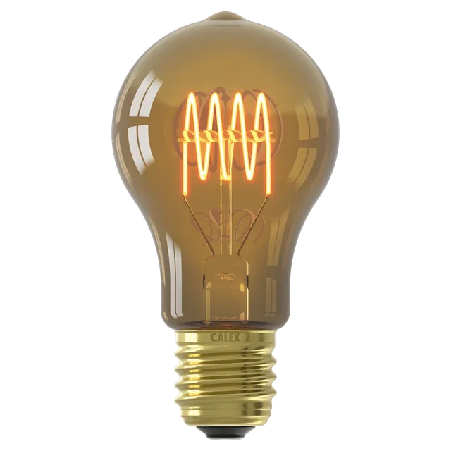 calex-ampoule-led-filament-flex-e27-a60-or-1800k image 1