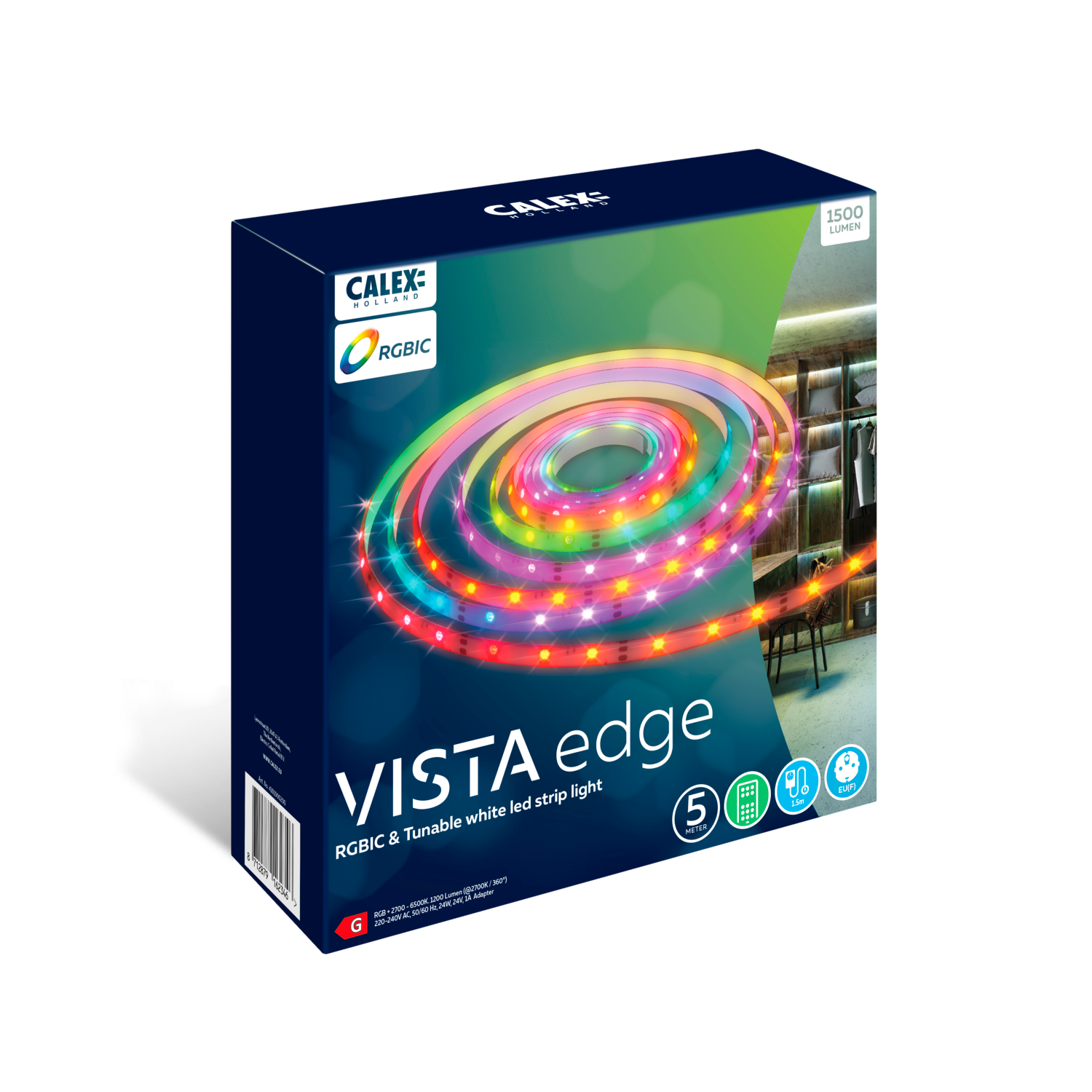 calex-ruban-led-5m-rgbic-cct-connect image 1