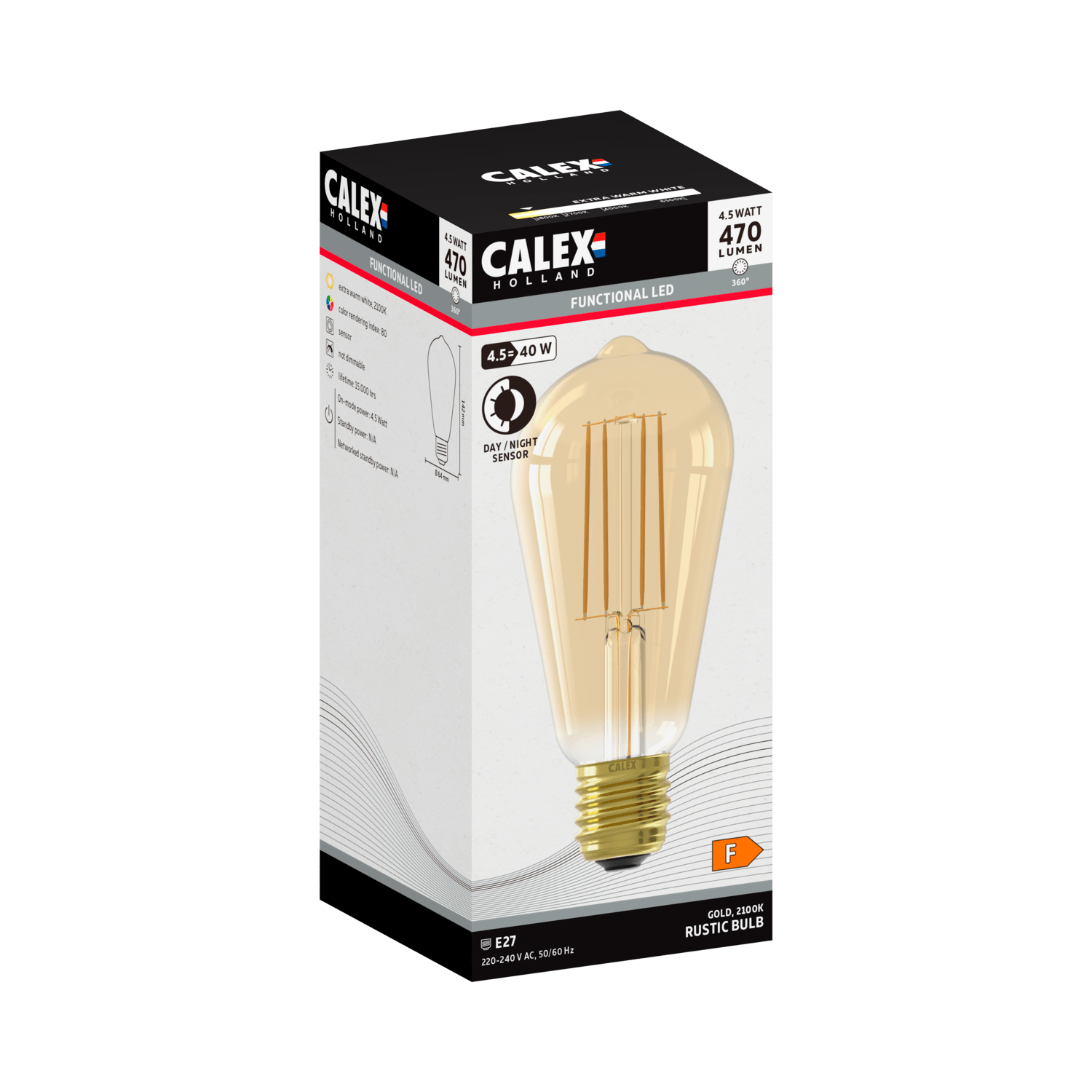 calex-ampoule-rustic-st64-gold-e27-filament-droit-2100k image 3