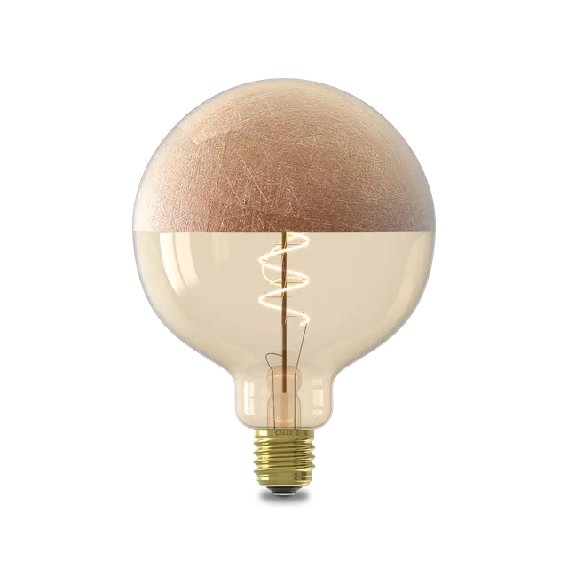 calex-g125-ampoule-miroir-cuivre-e27-filament image 1