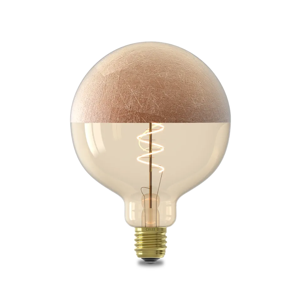 calex-g125-ampoule-miroir-cuivre-e27-filament image 1