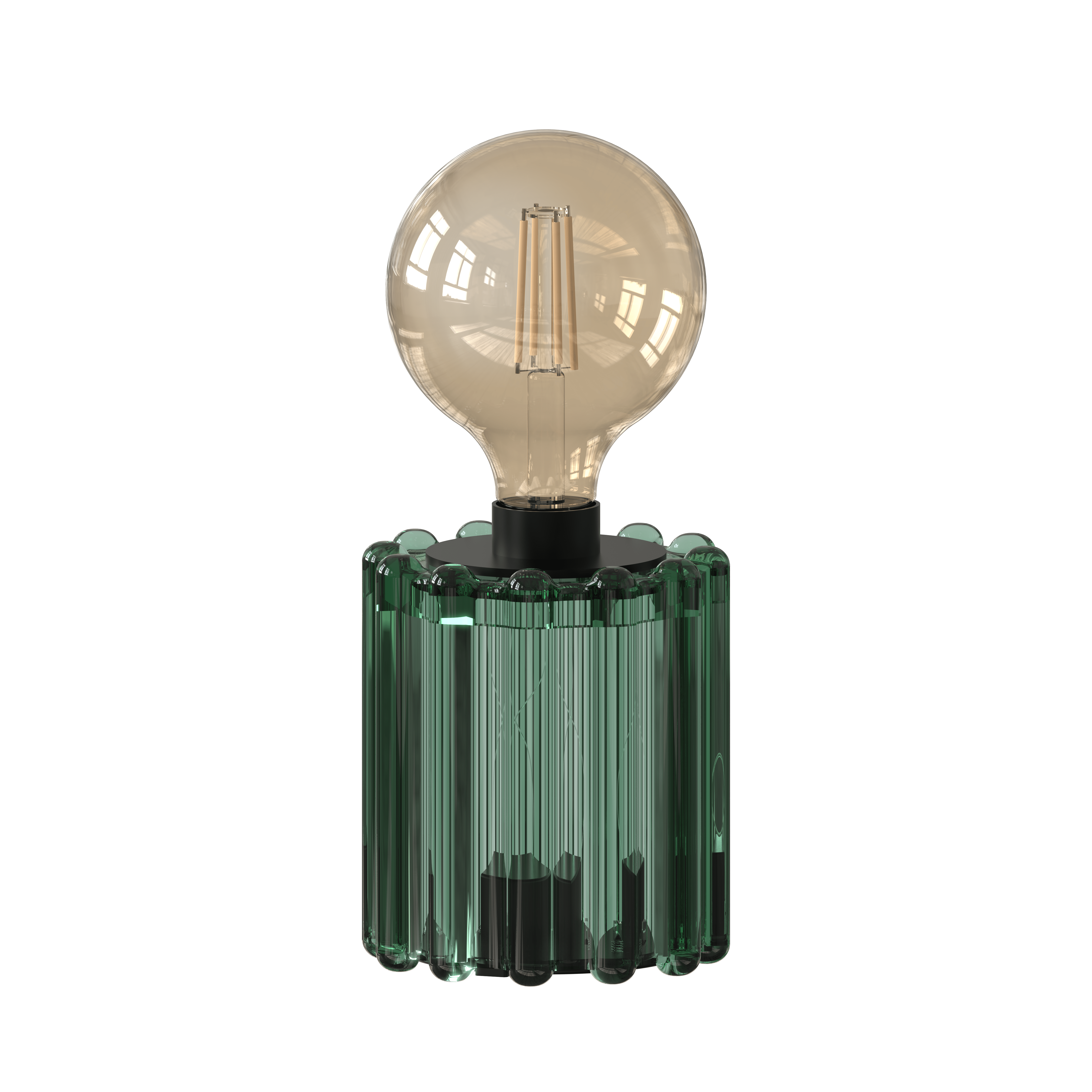 calex-wave-lampe-de-table-verte-piles-avec-minuteur image 2