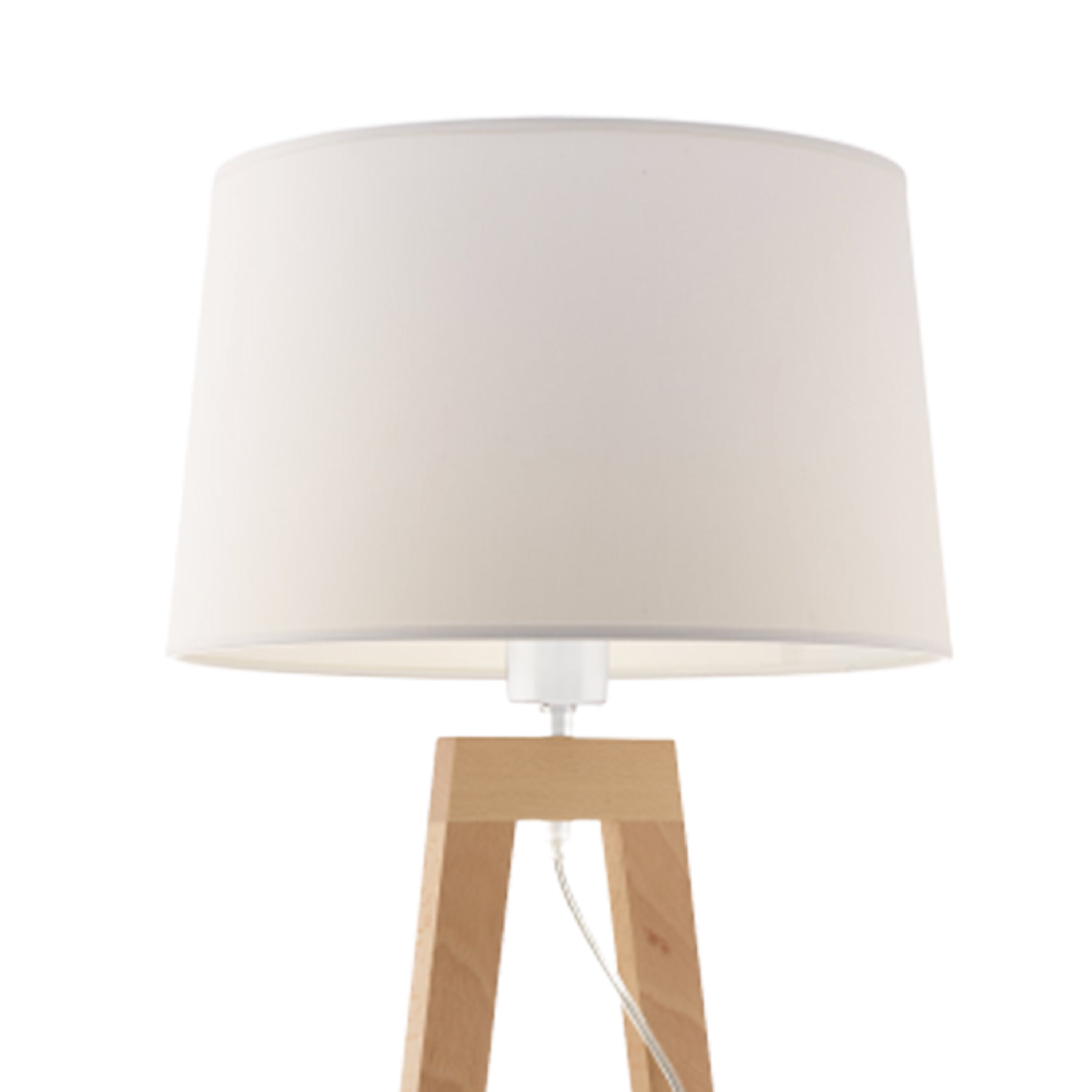 aluminor-abat-jour-blanc-pour-lampe-sacha-lt image 1