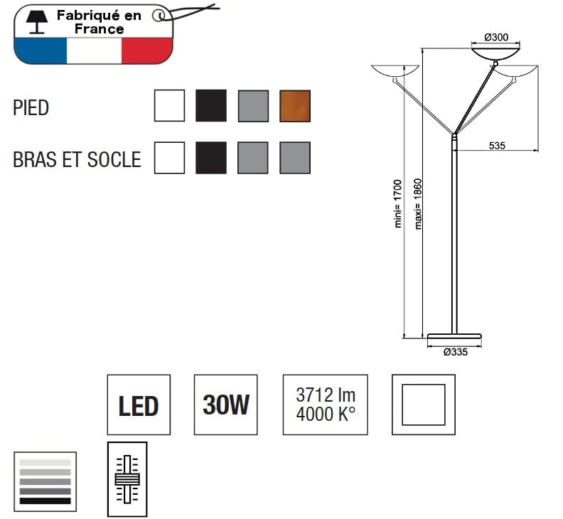 aluminor-lib-ls-lampadaire-led-bois-m-tal-3712-lumens-variateur image 8