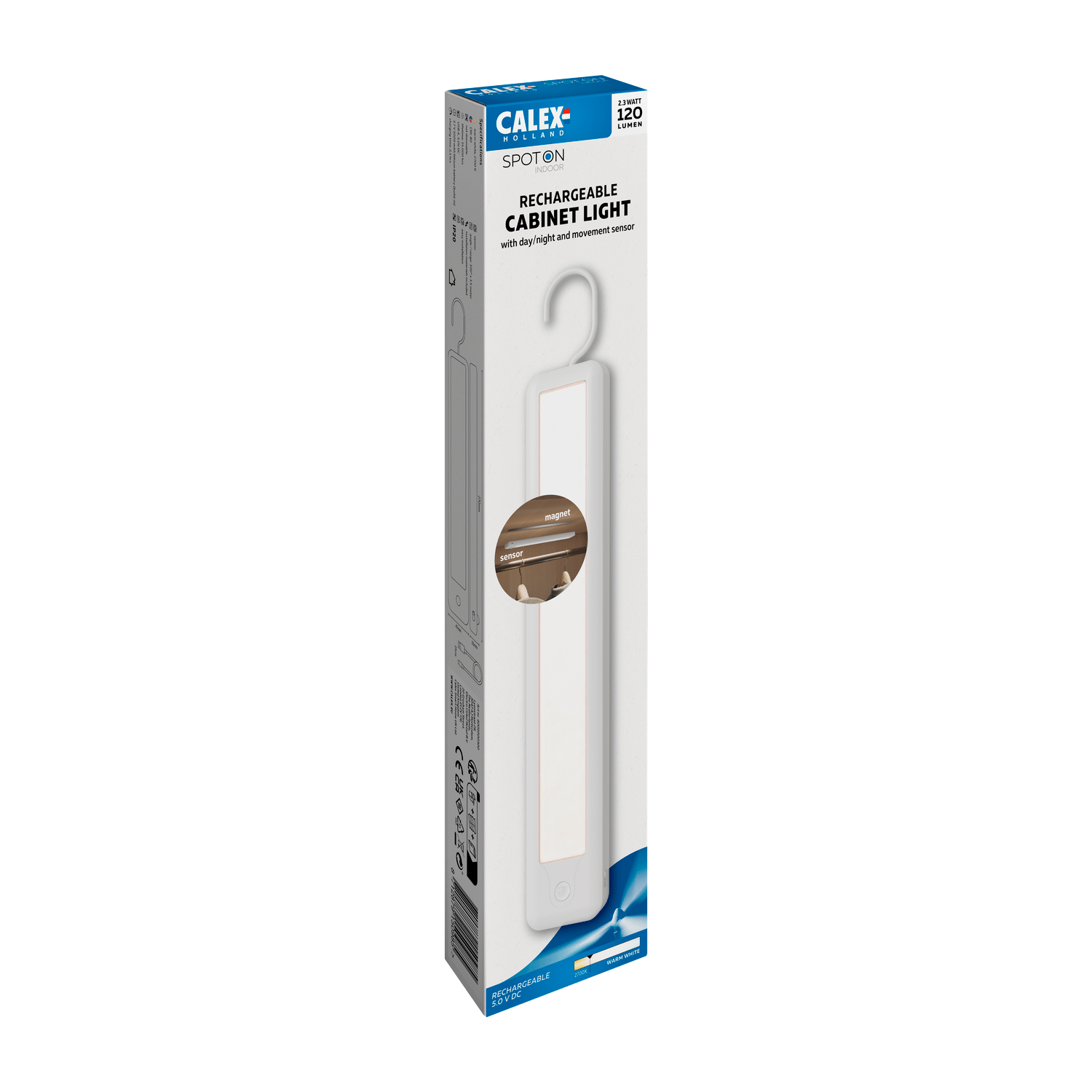 calex-crown-series-spot-on-clairage-de-meuble-sans-fil-27-cm-120-lm-avec-d-tecte image 4