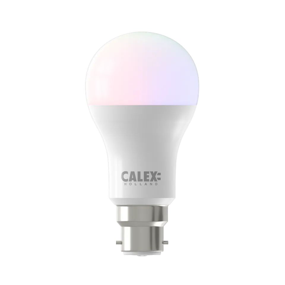 calex-smart-led-bulb-b22-a60-9-4w-rgb-blanc-dimmable image 1