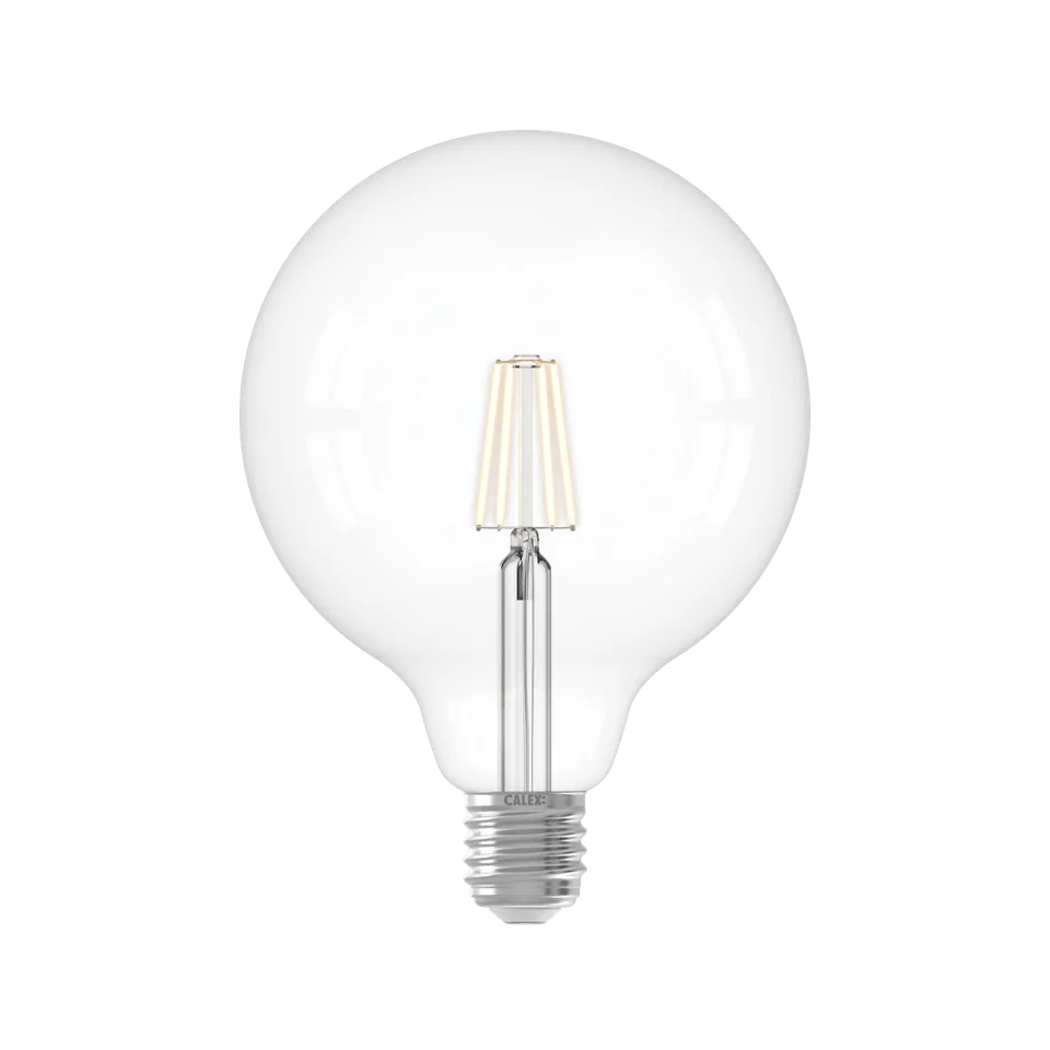 calex-filament-led-globe-g125-e27-transparent-4-5w-dimmable image 1