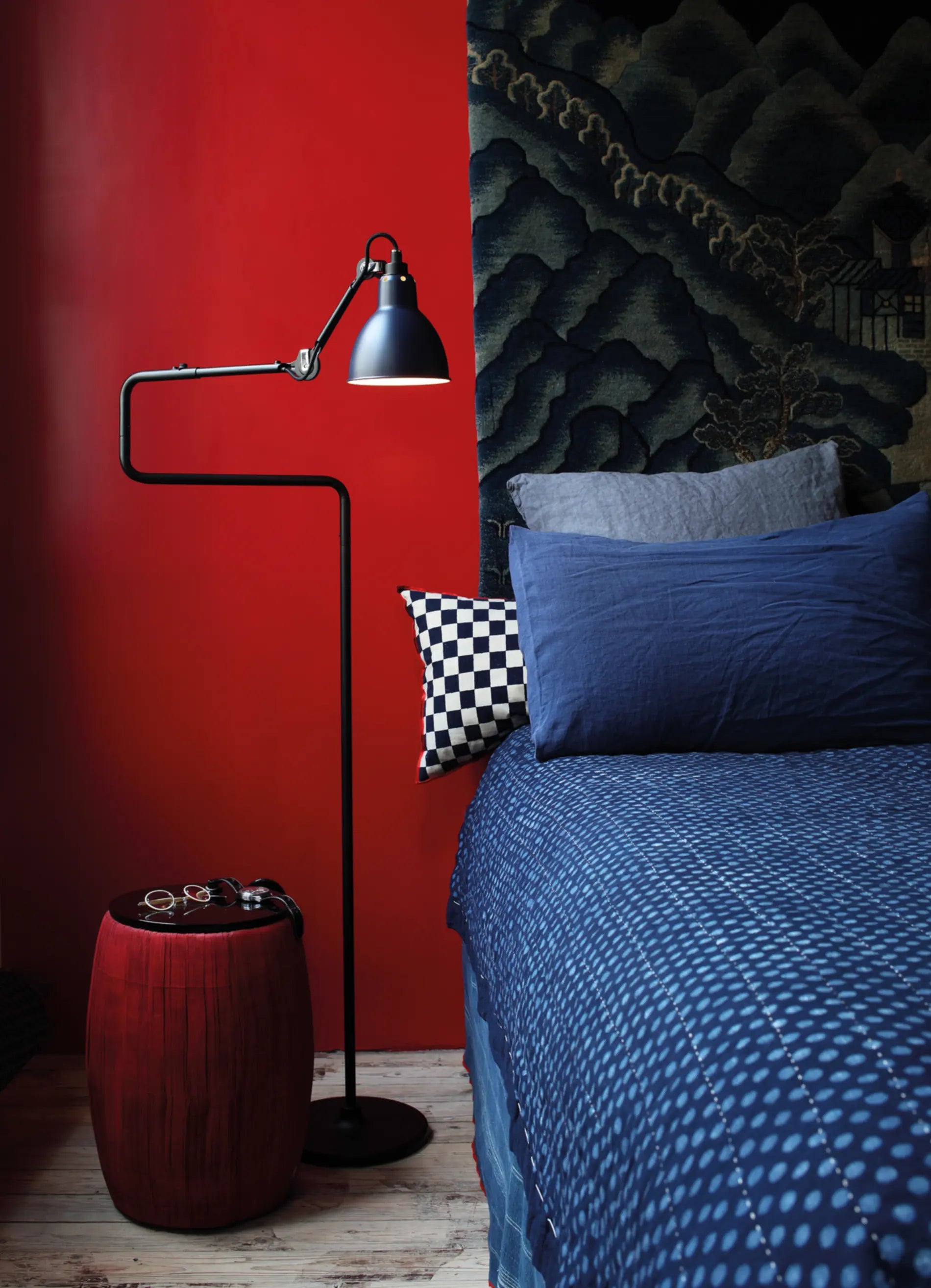dcw-ditions-lampe-gras-n-411-lampadaire-liseuse-acier image 2
