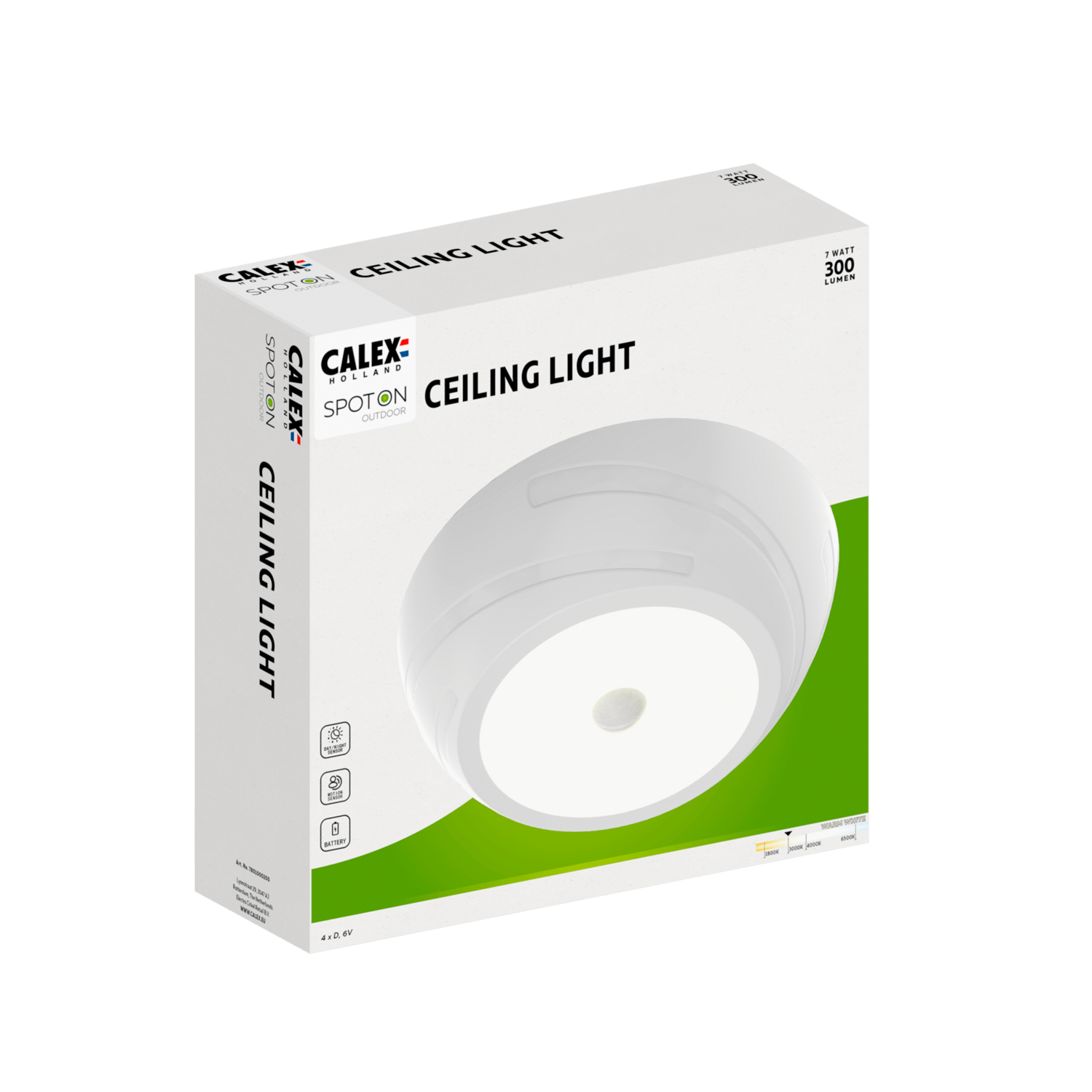 calex-spot-on-sensor-ceiling-light-plafonnier-sans-fil-piles-ext-rieur image 3